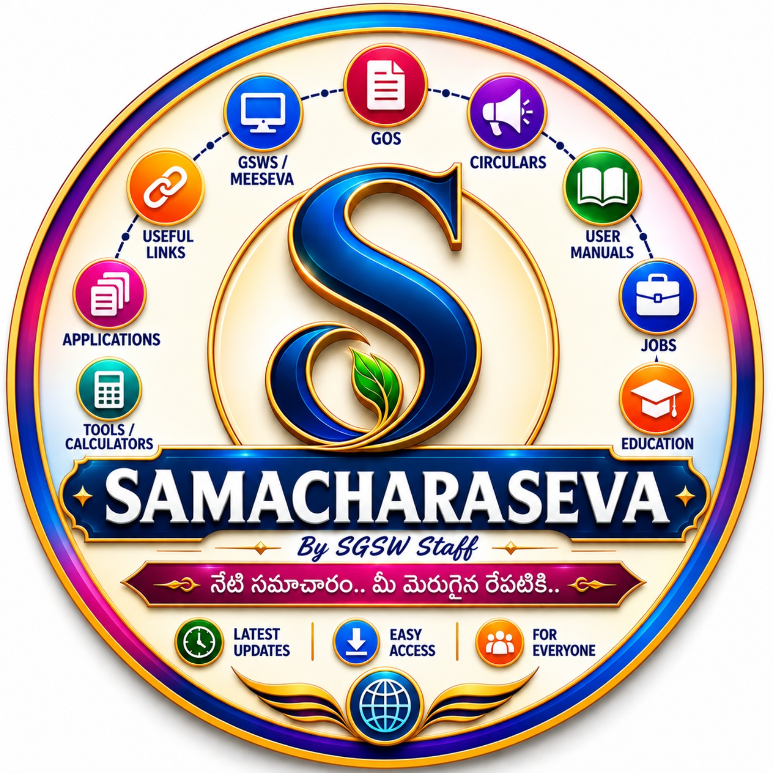 Samacharaseva logo